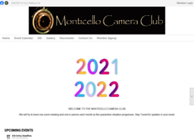Monticellocameraclub.org thumbnail