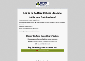 Moodle.bedford.ac.uk thumbnail