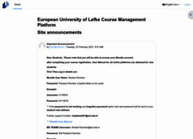 Moodle.eul.edu.tr thumbnail