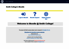 Moodle.smith.edu thumbnail
