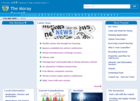 Moray.gov.uk thumbnail