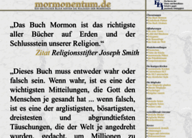 Mormonentum.de thumbnail