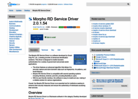 Morpho-rd-service-driver.updatestar.com thumbnail