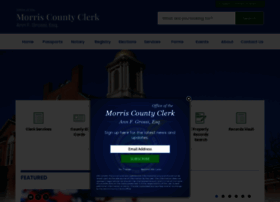 Morriscountyclerk.org thumbnail