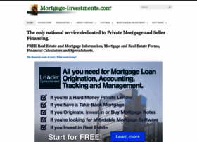 Mortgage-investments.com thumbnail