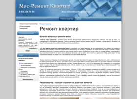 Mos-remontkvartir.ru thumbnail