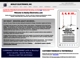 Mosley-electronics.com thumbnail