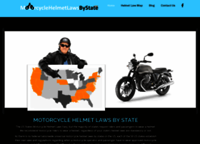 Motorcyclehelmetlawsbystate.com thumbnail