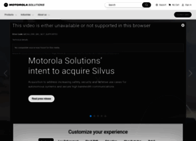 Motorolasolutions.com thumbnail