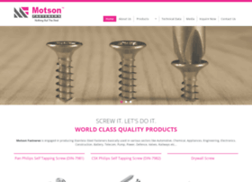 Motsonfasteners.com thumbnail