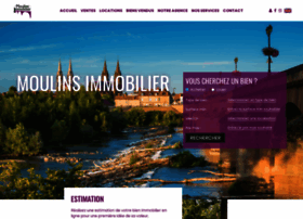 Moulinsimmobilier.fr thumbnail