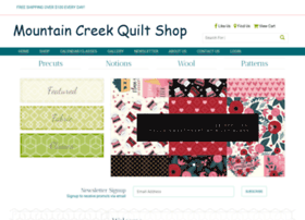 Mountaincreekquilters.com thumbnail