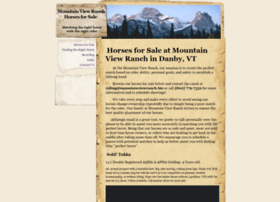 Mountainviewranchhorses.biz thumbnail