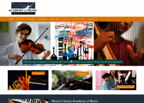Mountcalvaryacademyofmusic.org thumbnail