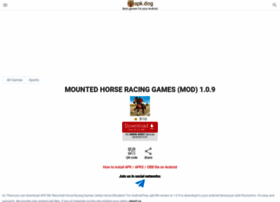Mounted-horse-racing-games-derby-horse-simulator.apk.dog thumbnail