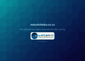 Mountsheba.co.za thumbnail