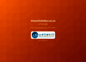 Mountsheba.co.za thumbnail