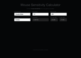Mousesensitivity.net thumbnail