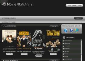 Moviewatchlists.com thumbnail