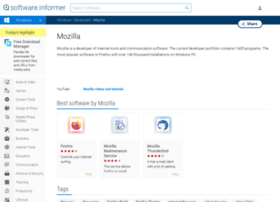 Mozilla.software.informer.com thumbnail
