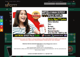 mpo777.com at WI. MPO777: Situs Judi Slot Online Terbaik Main Dengan Uang Asli