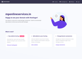 Mponlineservices.in thumbnail