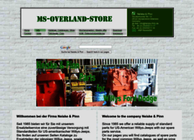 Ms-overland-store.de thumbnail