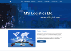Msi-logistics.net thumbnail