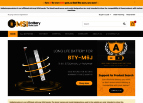 Msibatterystore.com thumbnail