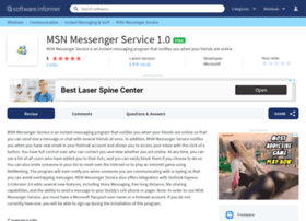 Msn-messenger-service.software.informer.com thumbnail