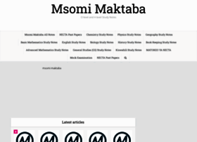 Msomimaktaba.com thumbnail