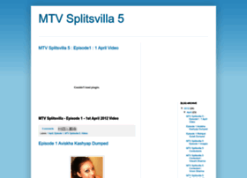 Mtv-splitsvilla-site.blogspot.com thumbnail