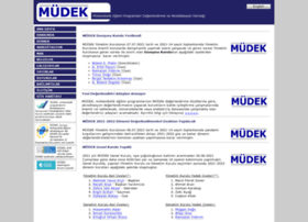 Mudek.org.tr thumbnail