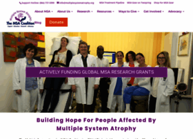 Multiple-system-atrophy.org thumbnail