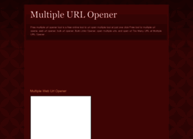 Multiple-urls-opener.blogspot.com thumbnail