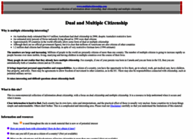 Multiplecitizenship.com thumbnail