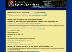 Municipalitesaint-boniface.ca thumbnail