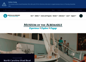 Museumofthealbemarle.com thumbnail