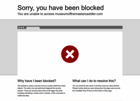 Museumofthemastersaddler.com thumbnail