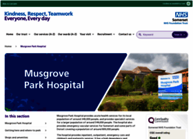 Musgroveparkhospital.nhs.uk thumbnail