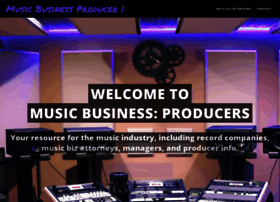 Music-business-producer.com thumbnail