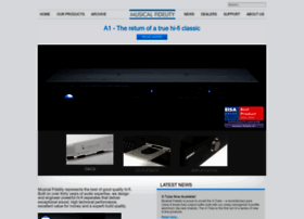 Musicalfidelity.com thumbnail