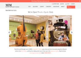 Musicalinstrumentmuseum.com thumbnail