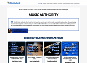Musicauthority.org thumbnail