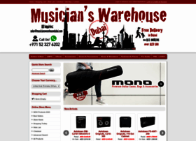 Musicianswarehousedubai.com thumbnail