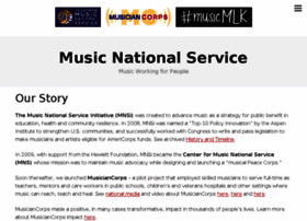 Musicnationalservice.org thumbnail