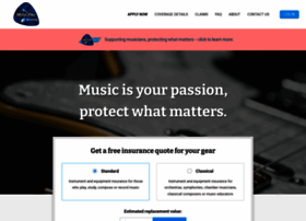 Musicproinsurance.com thumbnail