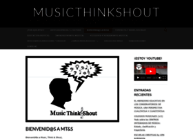 Musicthinkshout.com thumbnail