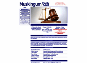 Muskingumcountycourt.org thumbnail