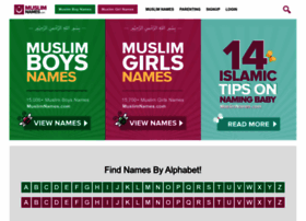 Muslimnames.com thumbnail